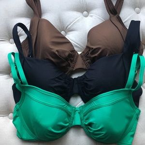3 Tommy Bahama 34DD Bathing Suit tops